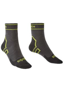 Bridgedale Waterproof Storm Socks Ankle Length Dark Grey
